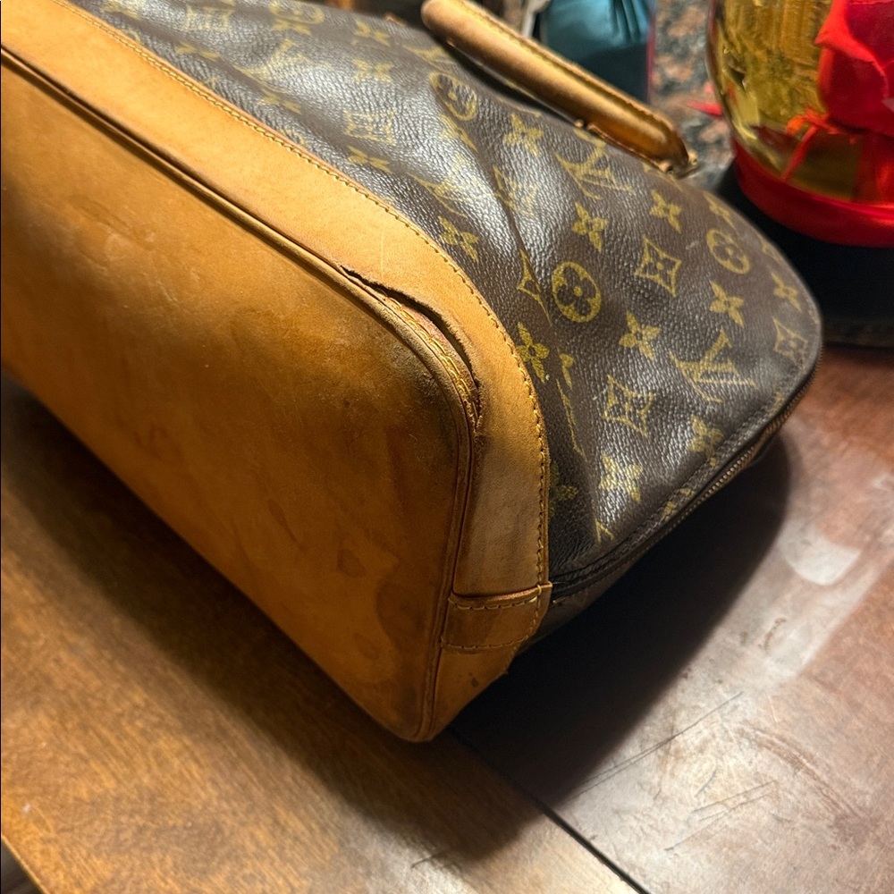 Louis Vuitton Brown Monogram Satchel - Picture 7 of 11